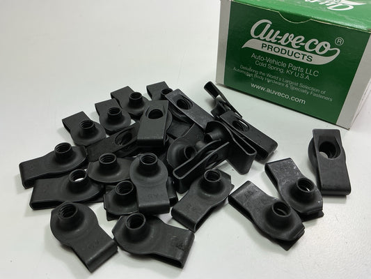 Auveco 10055 Extruded U-Nut, 3/8-16 Screw, 1.125'' Edge To Hole Center Qty 25