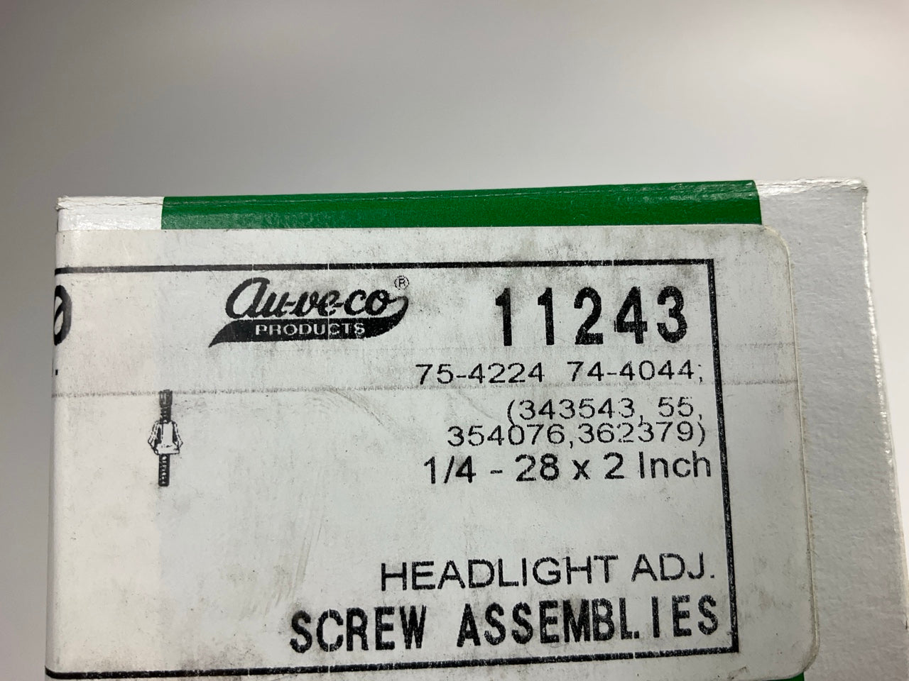 Auveco GM Headlight Adjuster Screws & Nut - 75-76 Buick Century Electra LeSabre