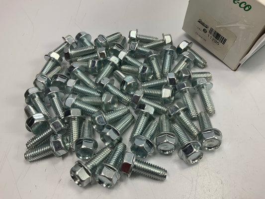 Auveco 11295 Thread Cutting Screw 3/8''-16 X 1'', Hex Washer Head, Type F, 50 Pcs
