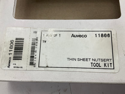Auveco 11806 Nutsert Tool Kit In Metal Case