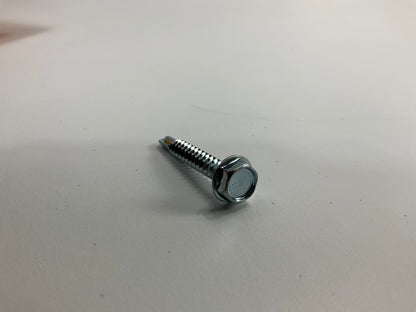 Auveco 11909 #10 X 1-1/4 Indented Hex Washer Head #3 Teks Screws Qty 50