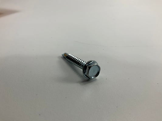 Auveco 11909 #10 X 1-1/4 Indented Hex Washer Head #3 Teks Screws Qty 50