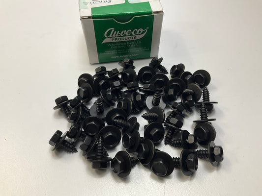 Auveco 12057 6.3-1.81 X 16mm Hex Head Sems Screws Qty 50