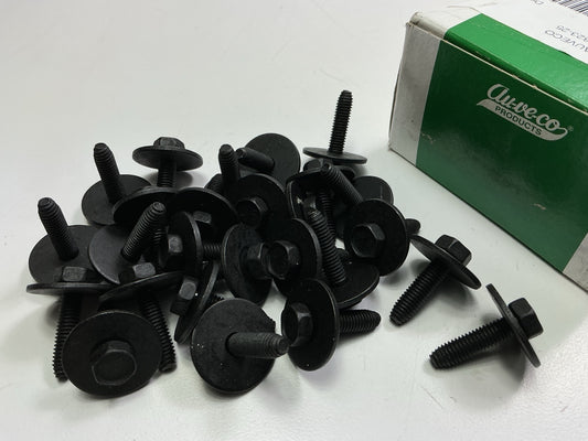 Auveco 12323 6-1.0 X 25Mm Hex Head Sems 24Mm Od Qty 25