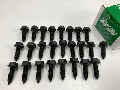 Auveco 12336 Metric Body Bolt Hex Washer Head Screw M8 X 1.25mm Class 9.8 25 Pcs