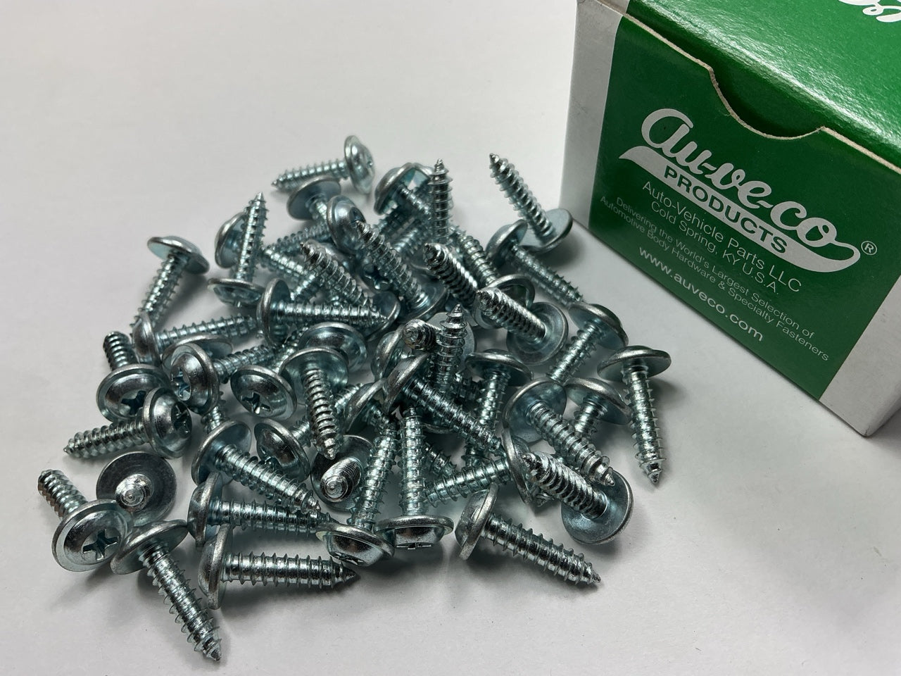 Auveco Tapping Screw #10 X 3/4'' Phillips, Flat Washer Head For Chrysler 9427977