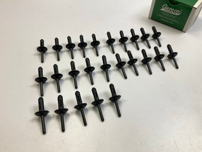 Auveco 13753 Nylon Blind Rivet Diameter 17/64'' Grip 3/32''-3/16'' Qty 25
