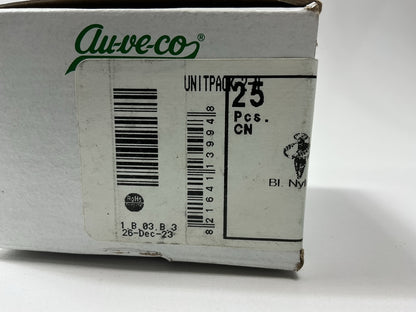 Auveco 13994 Push-Type Retainer 7/8'' Length, 1'' Head Diameter Qty 25