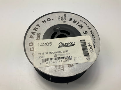 Auveco 14205 18 GA Mechanics Wire, 332 Feet, Soft Annealed Black Steel 18 Gauge
