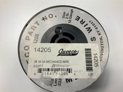 Auveco 14205 18 GA Mechanics Wire, 332 Feet, Soft Annealed Black Steel 18 Gauge