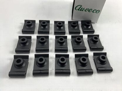 (15) Auveco 14276 Nylon U Nut #14 Screw Front Fender Liner Clip Fastener