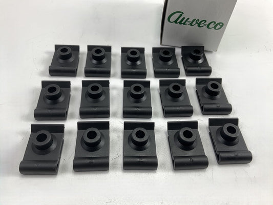 (15) Auveco 14276 Nylon U Nut #14 Screw Front Fender Liner Clip Fastener