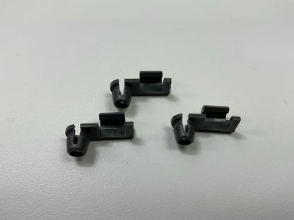 25 Pcs 6mm Nylon Right Side Door Lock Rod End Retainer Clips Fastener For Mazda