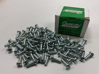 Auveco 15873 M5.8x16mm Zinc Phillips Pan Head Screws Qty 100