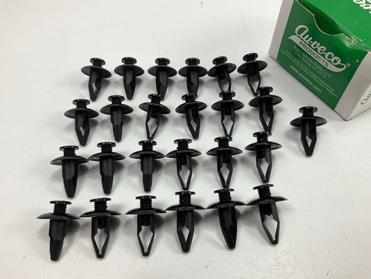 Auveco 16858 Inner Fender Push-Type Retainer  QTY 24