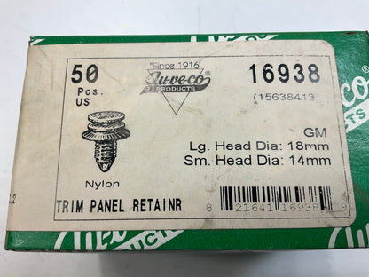 Auveco 16938 Trim Panel Re Tainer Over All Length: 29/32'' Qty 50