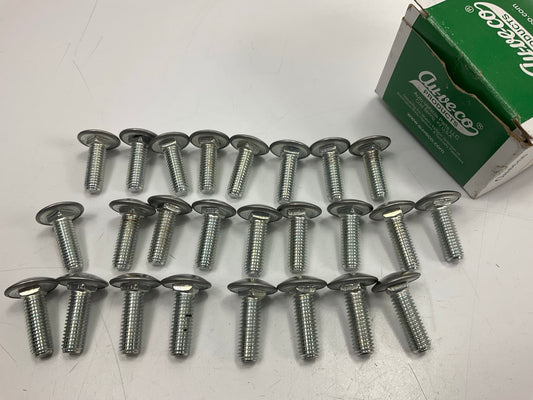 Auveco 16986 GM Bumper Bolt M8-1.25 X 25mm W/stainless Cap Pan Head, 25 Pcs