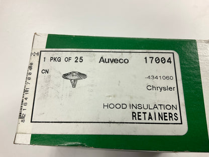 Auveco 17004 Hood Insulation And Fender Shield Retainer QTY 24