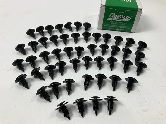 Auveco 17124 Interior Door Trim Plastic Panel Retainers Clips Qty 50