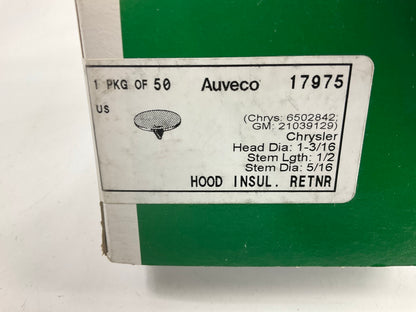 Auveco 17975 Hood Insulation Retainer Qty 50