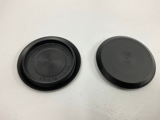 Auveco 18802 25 Flush Sheet Metal Plugs 1-3/4'' Hole Black Qty 25
