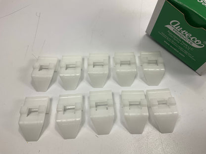 (10) Auveco 19415 Belt Moulding Retainer Clips, Replaces Honda # 91527-SM4-003