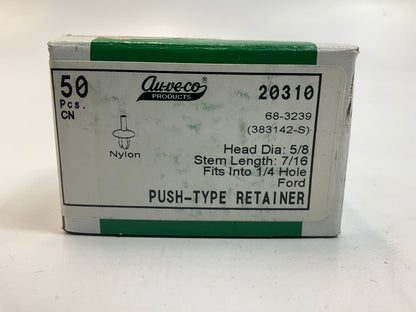 Auveco 20310 Grille Rivet, 5/8'' Head Diameter Qty 50