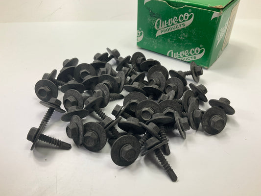 Auveco 20476 4.2-1.41 X 20mm Hex Head Teks Screw With Spinning Washer Qty 50
