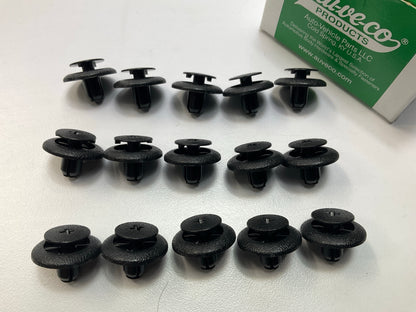 (15) Auveco 20577 Rocker Panel & Garnish Moulding Clips
