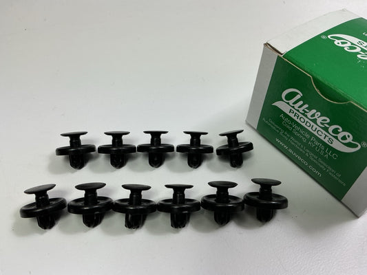 Auveco 20869 Toyota Front Fender Liner Push-Type Retainer Clips, 10 / Pack