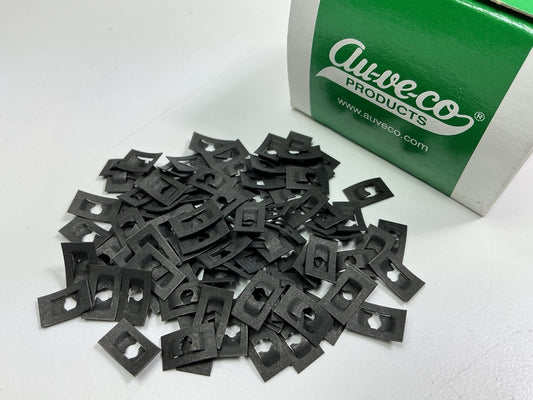 Auveco 2089  #6-32 Screw Size, Flat Nuts 5/16 X 1/2 - Pack Of 100