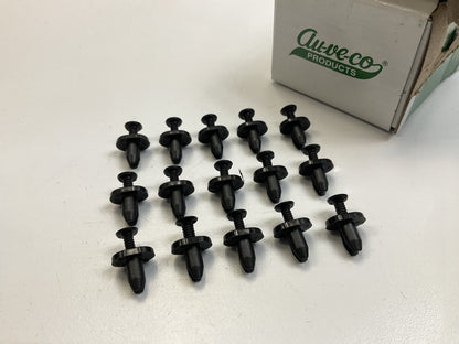 (15) Auveco 20923 Cowl Vent Clip Push Type Retainer Fit  5mm Hole