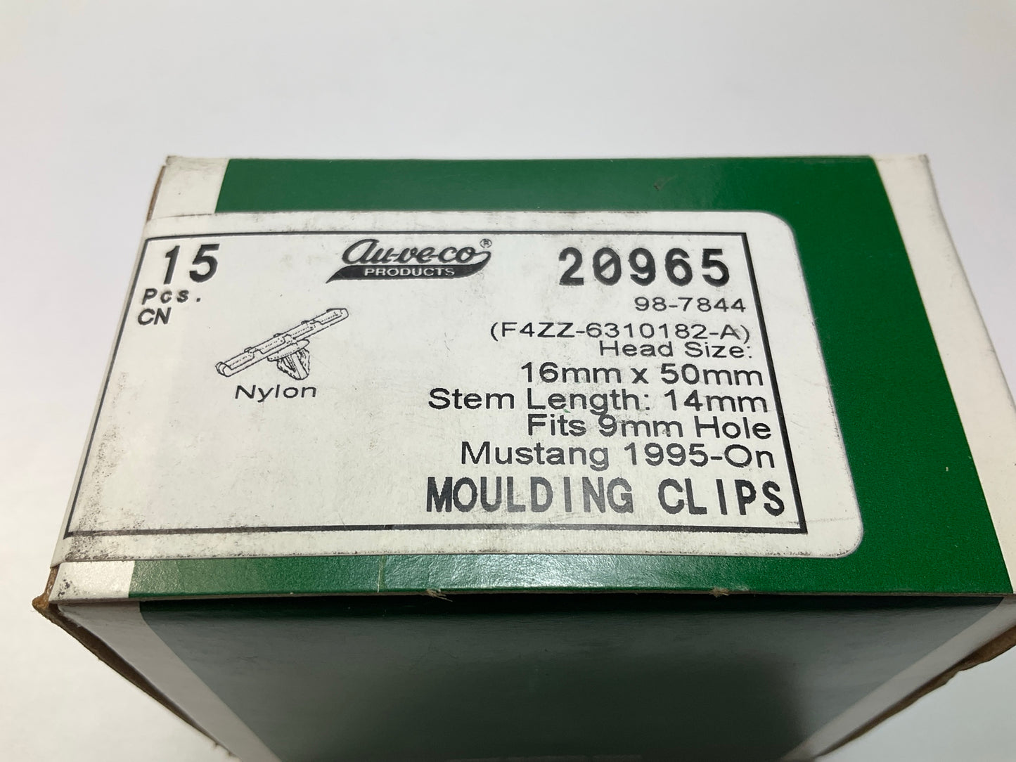 (15) Auveco 20965 Rocker Panel And Ground Effects Ground Effects Moulding Clip