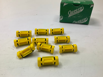 (10) Auveco 21156 Nylon Moulding Clips Fit 6mm Hole