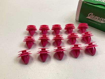(15) Auveco 21188 Door Trim Panel Clip Pink Plastic Retainer