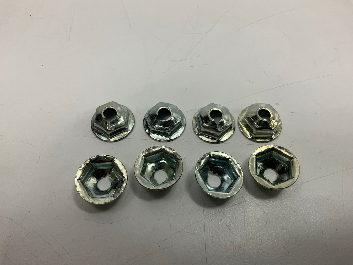 Auveco 2555 Washer Lock Nut #8-32, 15/32'' OD, 11/32'' Hex Qty 100