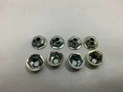 Auveco 2555 Washer Lock Nut #8-32, 15/32'' OD, 11/32'' Hex Qty 100