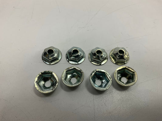 Auveco 2555 Washer Lock Nut #8-32, 15/32'' OD, 11/32'' Hex Qty 100