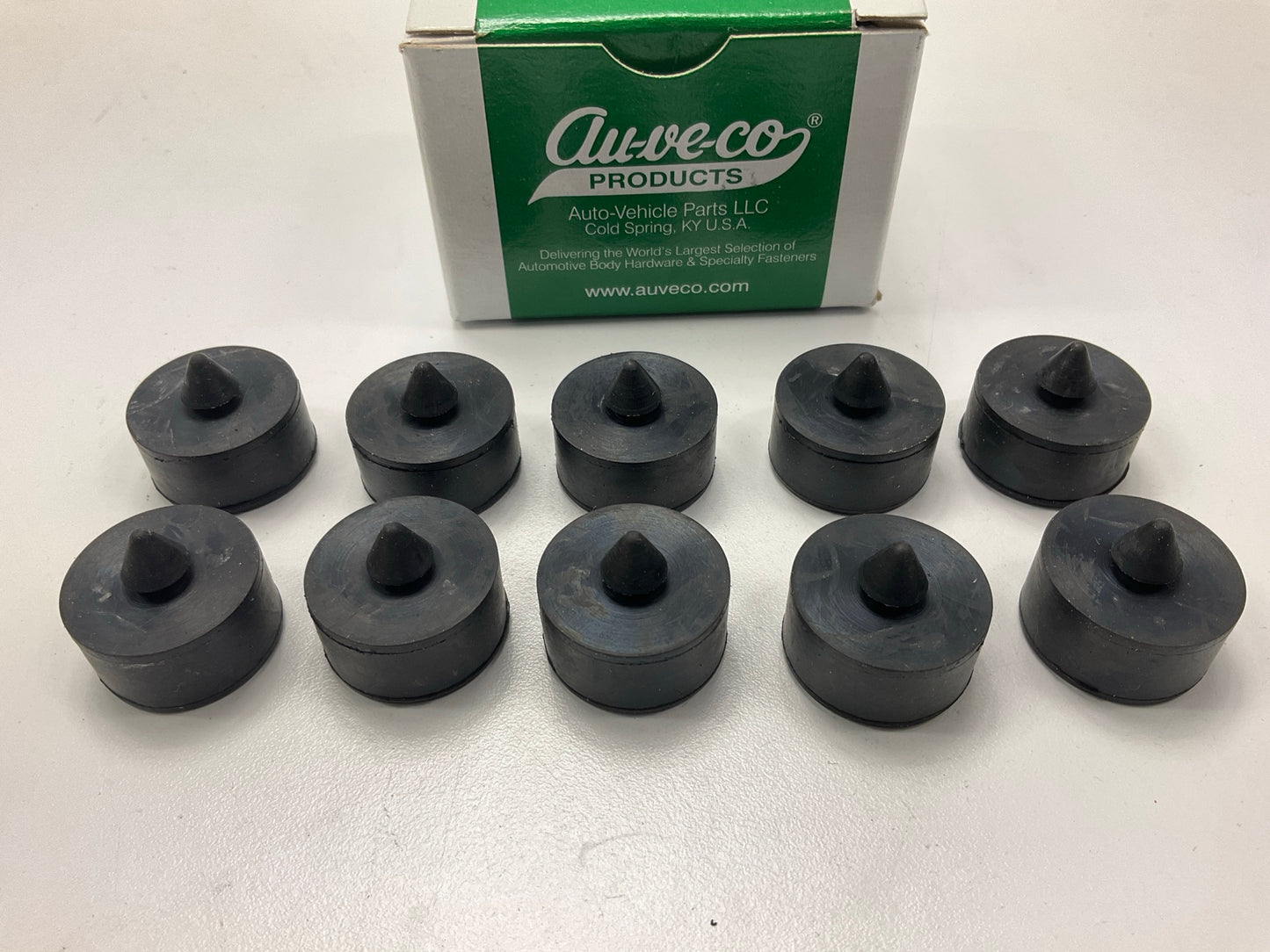 (10) Auveco 4447 Trunk Lid Rubber Bumpers