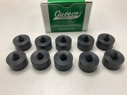 (10) Auveco 4447 Trunk Lid Rubber Bumpers