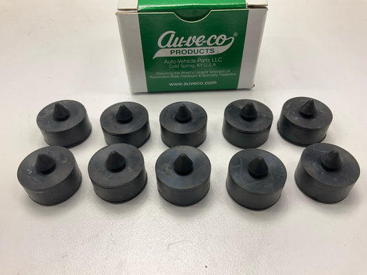 (10) Auveco 4447 Trunk Lid Rubber Bumpers