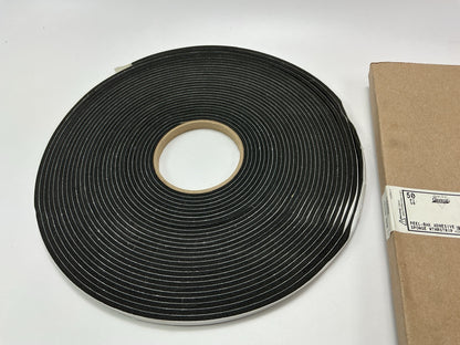 Auveco 4850 5/32'' X 3/8'' X 50 Feet Peel-Bak Neoprene Sponge Weatherstrip Seal