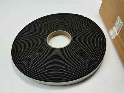 Auveco 4852 5/32'' X 3/4'' X 50 Feet Peel-Bak Neoprene Sponge Weatherstrip Seal