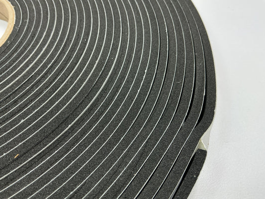 Auveco 4852 5/32'' X 3/4'' X 50 Feet Peel-Bak Neoprene Sponge Weatherstrip Seal