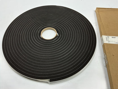 Auveco 7/16'' X 1/2'' X 50 Feet Peel-Bak Neoprene Sponge Weather Stripping Seal