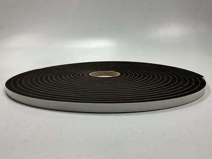 Auveco 7/16'' X 1/2'' X 50 Feet Peel-Bak Neoprene Sponge Weather Stripping Seal