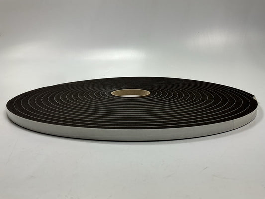 Auveco 7/16'' X 1/2'' X 50 Feet Peel-Bak Neoprene Sponge Weather Stripping Seal