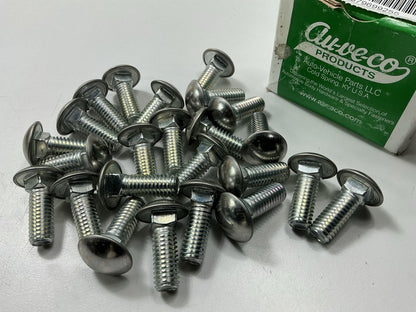 (24) Auveo 5242 7/16''-14 X 1-1/4'' Bumper Bolts, Stainless Steel Cap Round Head