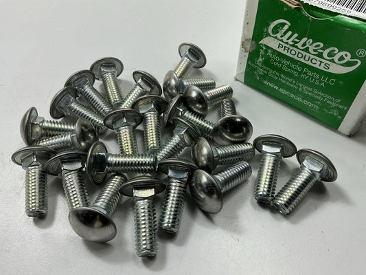 (24) Auveo 5242 7/16''-14 X 1-1/4'' Bumper Bolts, Stainless Steel Cap Round Head