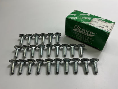 25 Pcs - Auveco 5246 Stainless Steel Bumper Bolts 1/2-13 X 1-1/2 Round Head